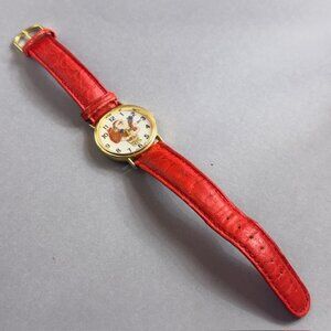 Vintage Santa Claus St Marin Christmas Swiss Watch Wristwatch Gift Retro Holiday